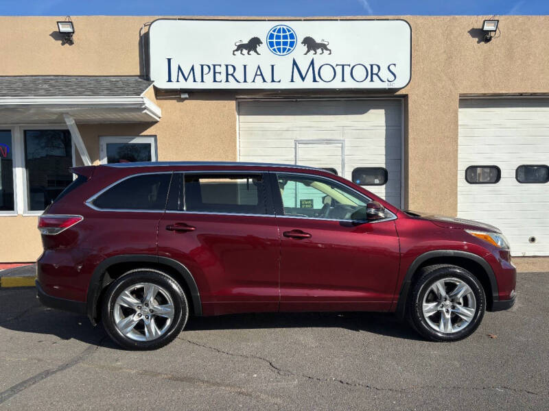 2014 Toyota Highlander for sale at Imperial Motors in Plainville CT