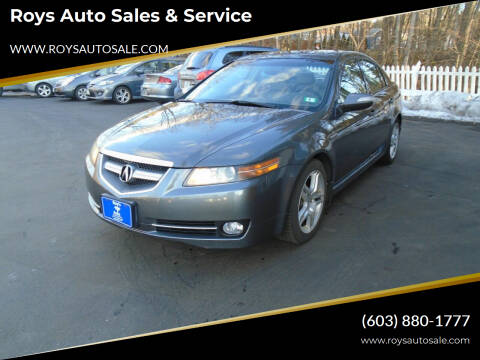 2008 Acura TL for sale at Roys Auto Sales & Service in Hudson NH
