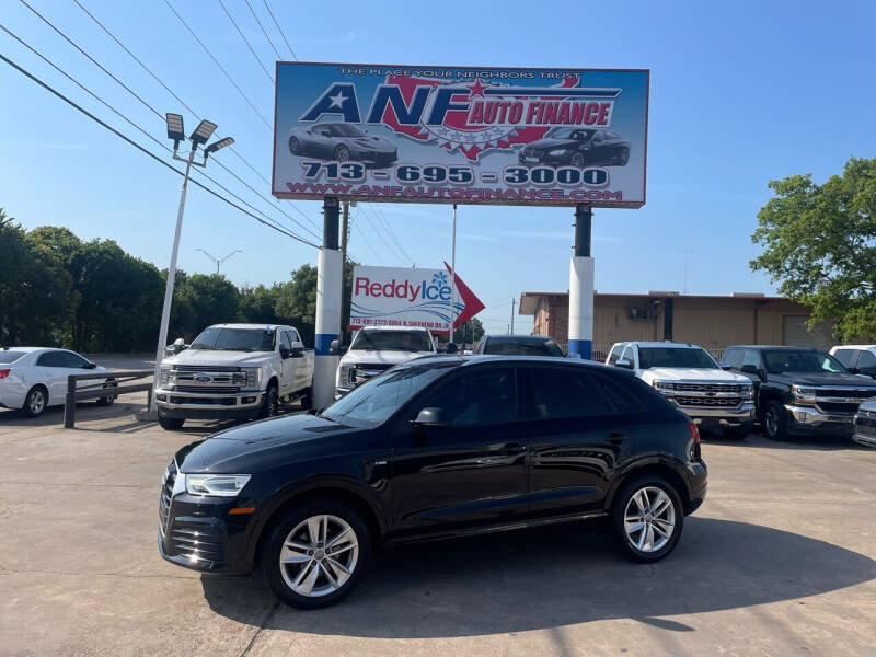 2018 Audi Q3 for sale at ANF AUTO FINANCE in Houston TX