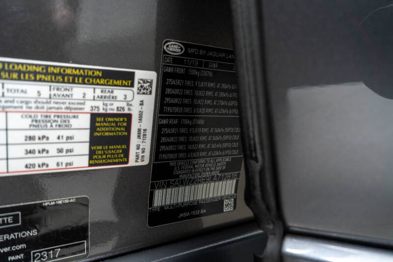 2020 Land Rover Range Rover Sport SVR