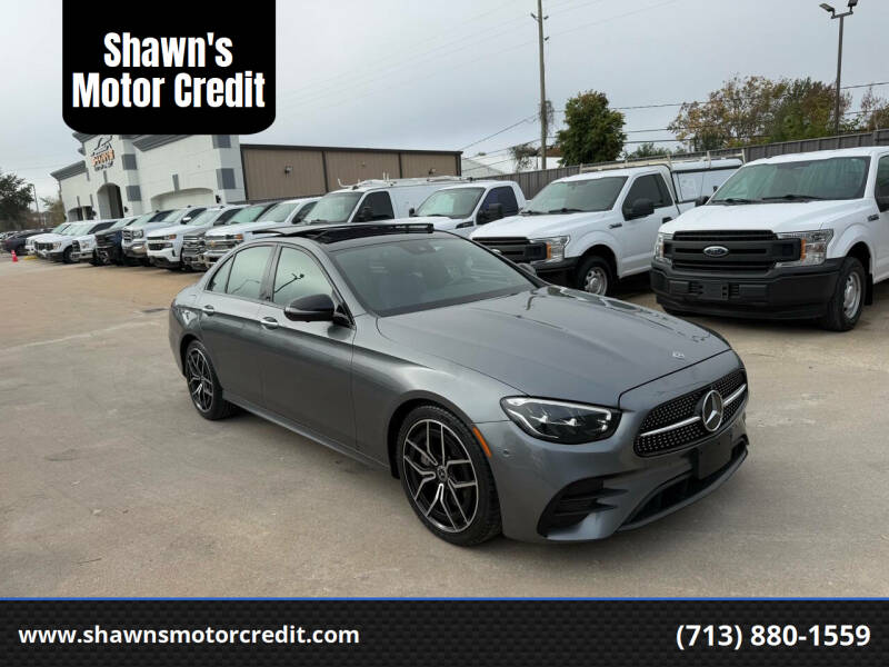 2021 Mercedes-Benz E-Class for sale at Shawn's Motor Credit in Houston TX