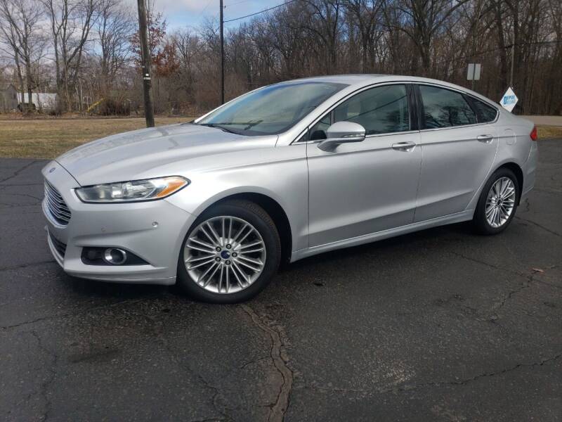 2014 Ford Fusion for sale at Depue Auto Sales Inc in Paw Paw MI