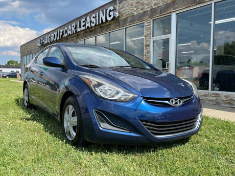 2016 Hyundai Elantra for sale at Alpha Group Car Leasing in Redford MI