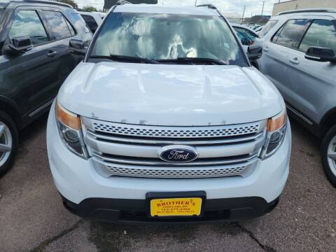 2013 Ford Explorer for sale at Brothers Used Cars Inc in Sioux City IA