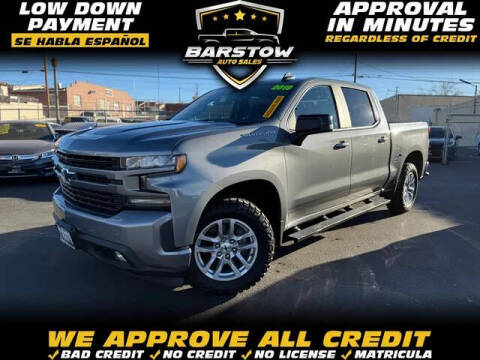 2019 Chevrolet Silverado 1500 for sale at BARSTOW AUTO SALES in Barstow CA