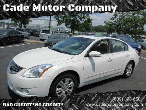2011 Nissan Altima for sale at Cade Motor Company in Lawrenceville NJ