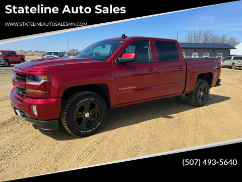 2018 Chevrolet Silverado 1500 for sale at Stateline Auto Sales in Mabel MN