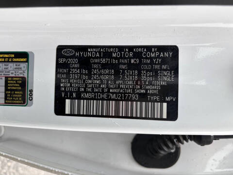 2021 Hyundai Palisade SE