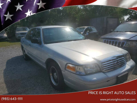 2001 Ford Crown Victoria for sale at Price Is Right Auto Sales in Slidell LA