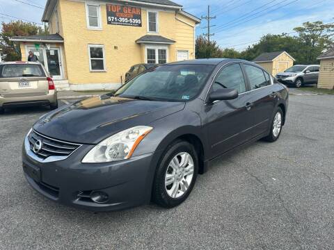 2010 Nissan Altima for sale at Top Gear Motors in Winchester VA