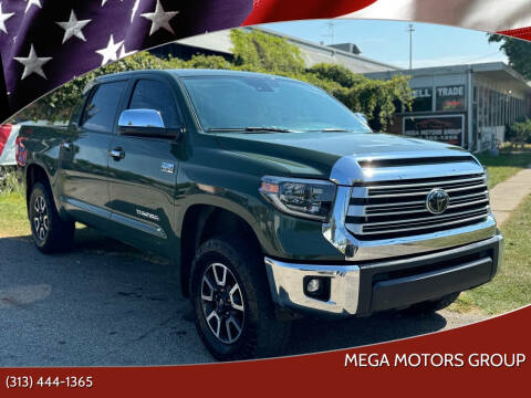 2021 Toyota Tundra for sale at MEGA MOTORS GROUP in Redford MI