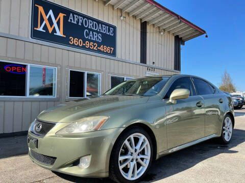 2007 Lexus IS 250 for sale at M & A Affordable Cars in Vancouver WA