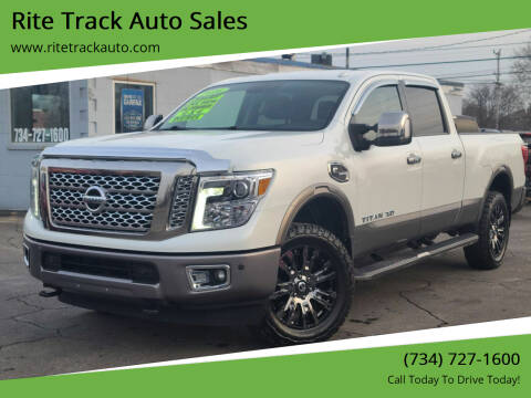 2016 Nissan Titan XD for sale at Rite Track Auto Sales in Wayne MI