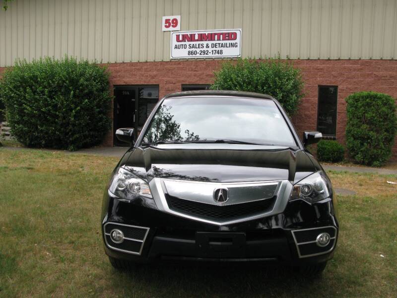 2010 Acura RDX for sale at Unlimited Auto Sales & Detailing, LLC in Windsor Locks CT