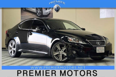 2011 Lexus IS 250 for sale at Premier Motors in Hayward CA