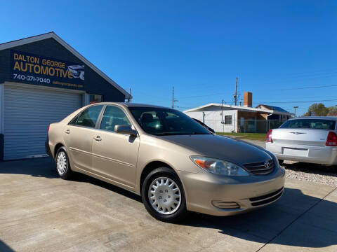 2002 Toyota Camry for sale at Dalton George Automotive in Marietta OH