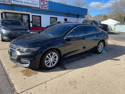 2016 Chevrolet Malibu for sale at Tom's Discount Auto Sales in Flint MI