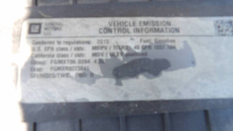 2015 Chevrolet Express 2500