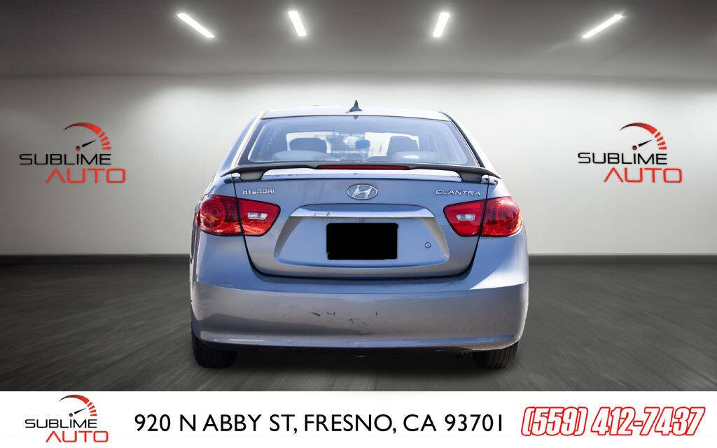 2010 Hyundai ELANTRA for sale at SUBLIME AUTO in Fresno, CA