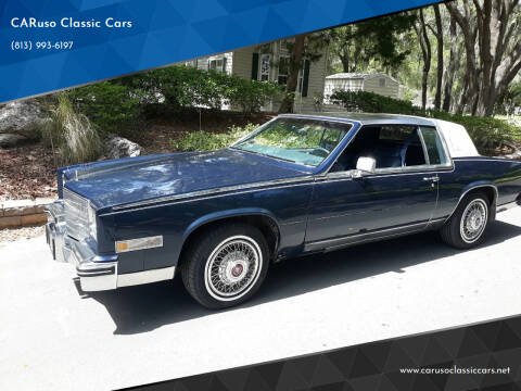 1984 Cadillac Eldorado Biarritz for sale at CARuso Classic Cars in Tampa FL