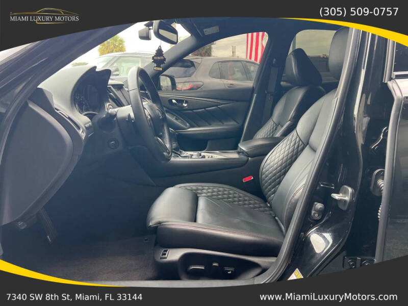 2023 Infiniti Q50 Red Sport 400