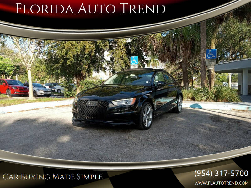 2015 Audi A3 for sale at Florida Auto Trend in Plantation FL