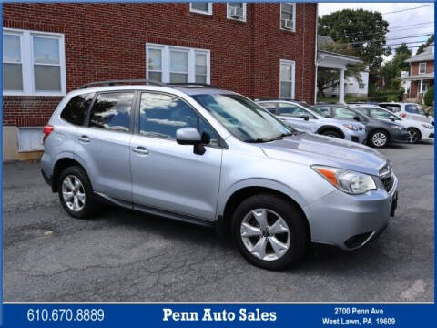 2014 Subaru Forester for sale at Penn Auto Sales in West Lawn PA
