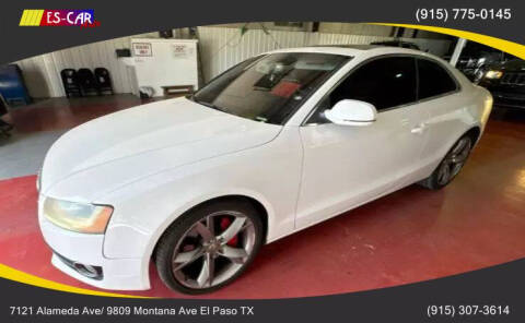 2012 Audi A5 for sale at Escar Auto in El Paso TX