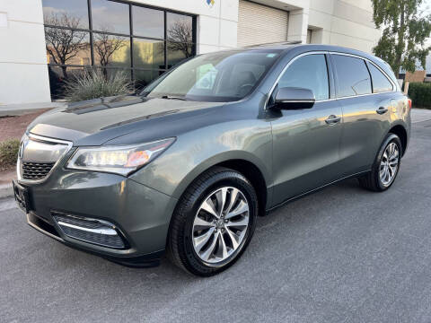 2016 Acura MDX for sale at Fairway Rent-A-Car Sales & Repairs in Las Vegas NV
