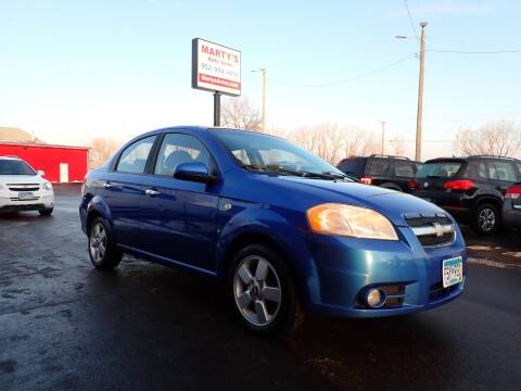 2008 Chevrolet Aveo for sale at Marty's Auto Sales in Savage MN