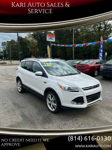 2013 Ford Escape for sale at Kari Auto Sales & Service in Erie PA