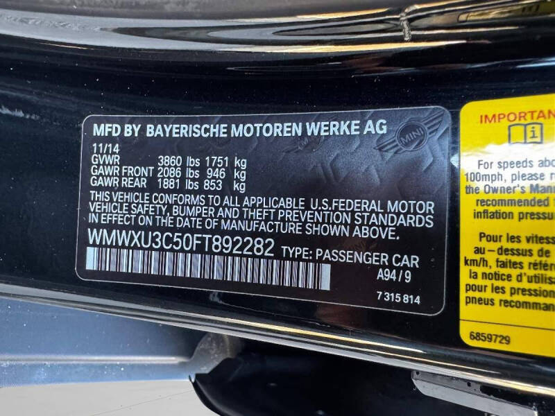 2015 MINI Hardtop 4 Door Cooper S
