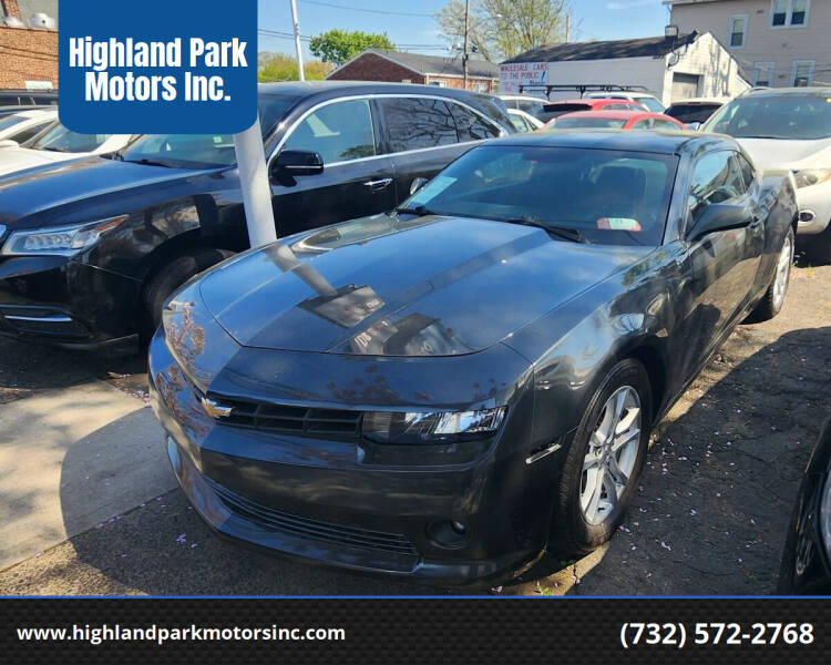2015 Chevrolet Camaro for sale at Highland Park Motors Inc. in Highland Park NJ