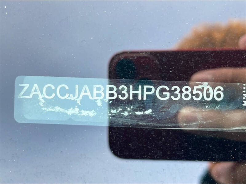 2017 Jeep Renegade Altitude