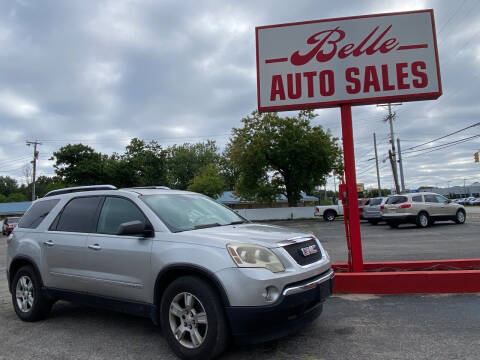 2008 GMC Acadia for sale at Belle Auto Sales in Elkhart IN