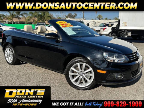 2012 Volkswagen Eos for sale at Dons Auto Center in Fontana CA