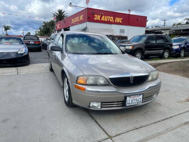 2000 Lincoln LS for sale at 3K Auto in Escondido CA