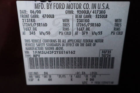 2000 Ford Excursion Limited