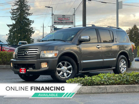 2004 Infiniti QX56 for sale at Real Deal Cars in Everett WA