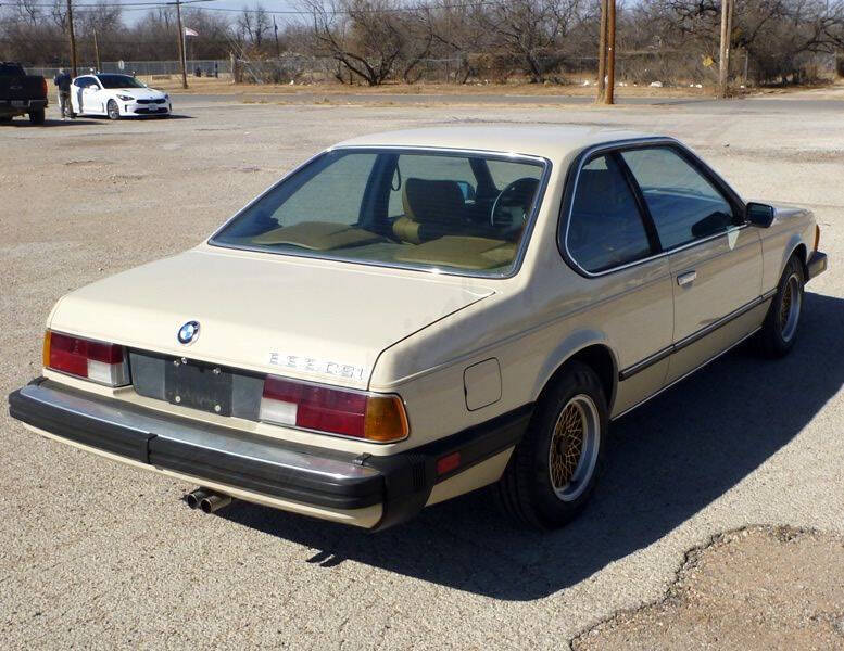 1982 BMW 6 Series 633CSi