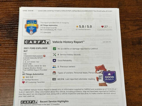 2021 Ford Explorer XLT