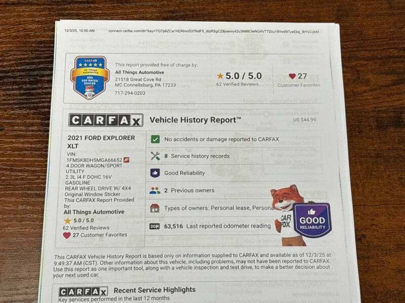 2021 Ford Explorer XLT