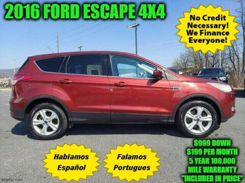 2016 Ford Escape for sale at D&D Auto Sales, LLC in Rowley MA