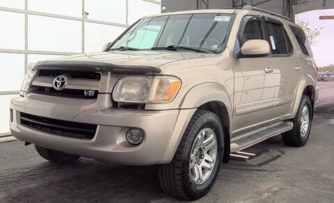 2007 Toyota Sequoia for sale at Angelo's Auto Sales in Lowellville OH