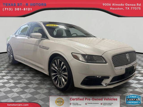2017 Lincoln Continental Reserve