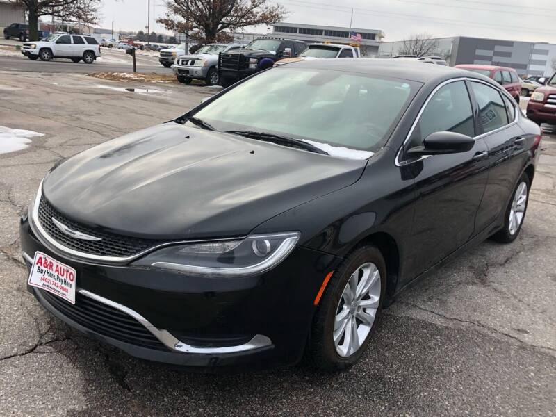 2015 Chrysler 200 for sale at A & R AUTO SALES in Lincoln NE