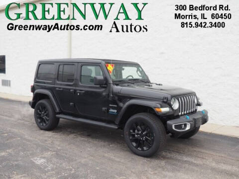 2023 Jeep Wrangler Unlimited for sale at Greenway Automotive GMC in Morris IL