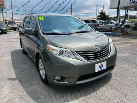 2011 Toyota Sienna for sale at I-80 Auto Sales in Hazel Crest IL