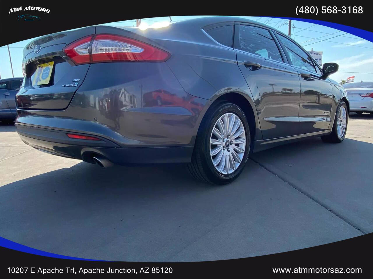 2015 Ford Fusion Hybrid for sale at ATM MOTORS in Apache Junction, AZ