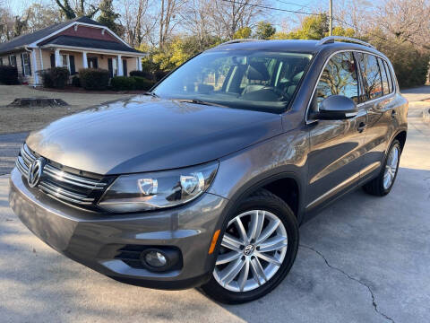 2014 Volkswagen Tiguan for sale at Cobb Luxury Cars in Marietta GA